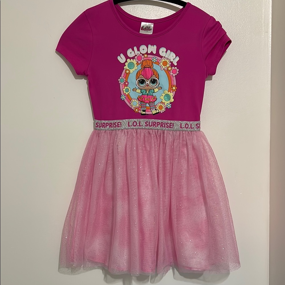 L.O.L. Surprise! Pink 'U Glow Girl' Dress